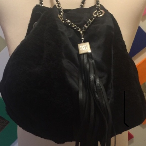 NWOT Vintage Chanel Drawstring Bag - Picture 8 of 8